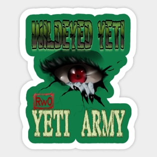 Wildeyed Yeti Sticker